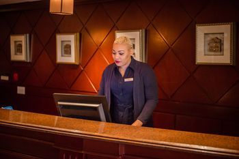 Check-in or Check-out Kiosk